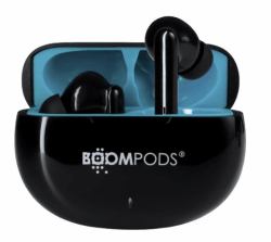 boompods SKIM Auricolare True Wireless Stereo [TWS] In-ear Musica e Chiamate Bluetooth Nero 
