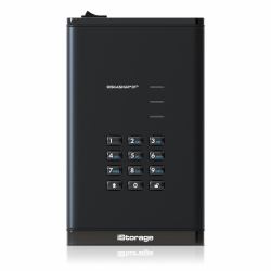 iStorage diskAshur DT³ HDD 8TB | Secure Portable Desktop Drive |FIPS 140-3 Level 3 pending| AES-XTS 256-bit Hardware Encryption | Common Criteria EAL5+ [Hardware Certified] | PIN protected | OS & ...