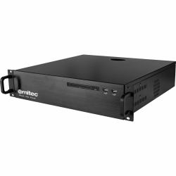 Ernitec 0070-10406 Videoregistratore di rete [NVR] 2U Nero (Cygnus 64 channel NVR, 2U, 8 - HDD Bays, 400Mbps, RAID - - NDAA - Warranty: 60M)