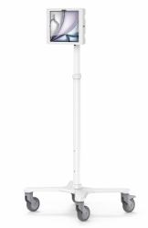Compulocks MCRSTDEXW13APXW supporto antifurto per tablet Bianco 33 cm [13"] (iPad Air M2 & M3 13", Apex - Enclosure Rolling Cart - Rise - Freedom Extended White - Warranty: 24M)