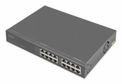 Digitus 8-Port Gigabit Ethernet PoE Injector, 802.3bt, 250 W (8-Port Gigabit Ethernet PoE - Injector, 802.3bt, 250 W - Warranty: 12M)