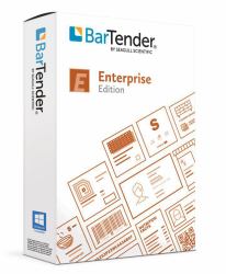 Seagull BarTender Enterprise: - Application License + 100 - Printers [includes 1 Year of Standard...