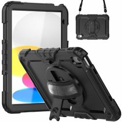 DEQSTER 40-2000079 custodia per tablet 33 cm [13"] Custodia a libro Nero 