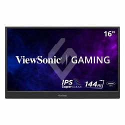 Viewsonic VX1654 TV e monitor portatile Nero 39,6 cm [15.6"] LED 1920 x 1080 Pixel (ViewSonic VX1654 - LED monitor - gaming - 16" [15.6" viewable] - portable - 1920 x 1080 Full HD [1080p] @ 144 Hz ...