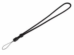 Hama 00027836 tracolla Fotocamera Plastica Nero (HANDLE LOOP TEXTILE 22CM BLACK)