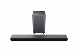 TCL S Soundbar S55H 2.1 canali, Dolby Atmos con Subwoofer integrato, supporto HDMI eARC, Bluetooth, 220W (TCL S55H 2.1 WIRELESS COMPACT SOUND)