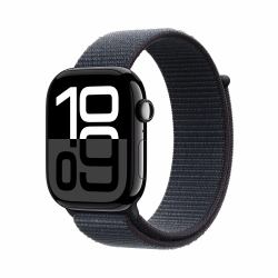 Apple Watch Series 10 OLED 46 mm Digitale 416 x 496 Pixel Touch screen 4G Nero Wi-Fi GPS [satellitare] (WATCH SRS 10 GPS+CELL 46MM - BLACK INK LOOP)