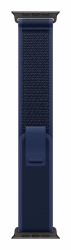 Apple Trail Loop blu [49 mm] - M/L - Titanio nero (-APPLE WATCH 49 BLUE BLACK TI TL M/L)