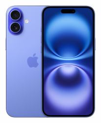 Apple iPhone 16 Plus 128GB Ultramarine (Apple iPhone 16 Plus - 5G smartphone - dual-SIM / Internal Memory 128 GB - OLED display - 6.7" - 2796 x 1290 pixels - 2x rear cameras 48 MP, 12 MP - front ca...