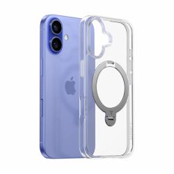 torras Ostand Spin custodia per cellulare 15,5 cm [6.1"] Cover Trasparente 