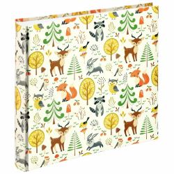 Hama Forest album fotografico e portalistino Multicolore 100 fogli 10 x 15 cm (FOREST JUMBO ALBUM 200 WHT PAGE)