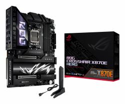 ASUS ROG CROSSHAIR X870E HERO AMD X870E Socket AM5 ATX (ASUS ROG CROSSHAIR X870E HERO AM5 Motherboard)