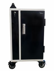 Power Technologies PT-Vert-15 Carrello per la gestione dei dispositivi portatili Bianco (PT-VERT-GLIDE-15 15-Bay Secure)