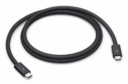 Apple MC9C4ZM/A Cavo Thunderbolt 1 m 120 Gbit/s Nero (Apple Thunderbolt 5 Pro - Thunderbolt cable - USB-C [M] to USB-C [M] - USB4 / Thunderbolt 3 / Thunderbolt 4 / Thunderbolt 5 / DisplayPort 2.1 -...