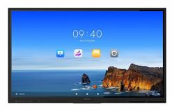 Hikvision Value Series DS-D5B75RB/EL lavagna interattiva 190,5 cm [75"] 3840 x 2160 Pixel Touch screen Nero HDMI (Hikvision 75' 4K Android 13 40 points touch)
