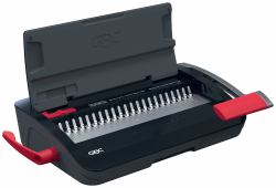 GBC CombBind CB12 Rilegatrice a pettine 165 fogli Nero, Rosso (GBC CombBind CB12 Manual Binding Machine)