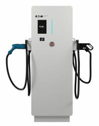 Eaton Green Motion DC 66 Bianco Acciaio inox Pavimento 3 Display incorporato (GMDC 66kW DC charger CCS Eth RFID)