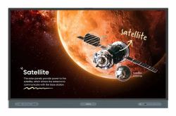 BenQ Board Pro RP6504 lavagna interattiva 165,1 cm [65"] 3840 x 2160 Pixel Touch screen Nero HDMI (RP6504 65IN 3840X2160 1200:1 - 450CD/M2 8MS HDMI/USB)