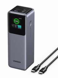 Ugreen 25000mAh 200W Fast Charging Powerbank Grigio (NEXODE 25000MAH 200W POWERBANK)