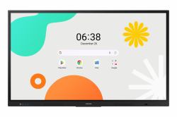 Samsung WA86F lavagna interattiva 2,18 m [86"] 3840 x 2160 Pixel Touch screen Nero (86" WAF Interactive Display - 86" Black Interactive Display 400 cd/m2 12/7 Operation)