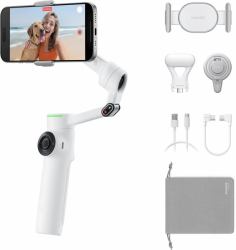 Insta360 Flow 2 Pro Stabilizzatore per fotocamera per smartphone Bianco (Insta360 Flow 2 Pro C Bundle/Summit Whit)