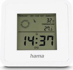 Hama Borneo Termometro da ambiente elettronico Interno Bianco (BORNEO THERMOMETER INDOOR WHITE)