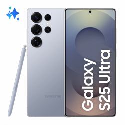 Samsung Galaxy S25 Ultra 17.5 cm [6.9"] Dual SIM Android 15 5G USB Type-C 12 GB 256 GB 5000 mAh Blue, Silver (Samsung SM-S938B Galaxy S25 Ultra Dual Sim 12+256GB titanium silverblue)