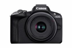 Canon EOS R50, Black + RF-S 18-45mm F4.5-6.3 IS STM Kit MILC 24,2 MP CMOS 6000 x 4000 Pixel Nero (Eos R50, Black + Rf-S 18-45Mm - F4.5-6.3 Is Stm Kit Milc 24.2 - Mp Cmos 6000 X 4000 Pixels - Warran...