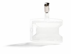Durable 896219 badge e porta badge Supporto per badge Polipropilene [PP] (Identity Badge/Badge Holder - Polypropylene [Pp] - Warranty: 12M)
