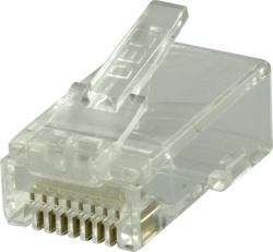 Deltaco MD-18 cavo di collegamento RJ45 Trasparente (DELTACO netvÃ¦rk-konnektor)