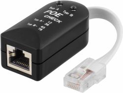 Deltaco POE-101 tester per cavo di rete Nero (DELTACO POE-101 - PoE-finder)