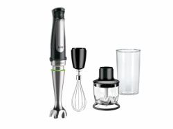 Braun MQ 7025X 0,6 L Frullatore ad immersione 1000 W Nero, Acciaio inox (Braun Multiquick 7 MQ 7025X - stavblen)