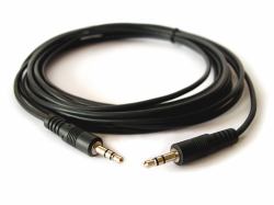 Kramer Electronics C-A35M/A35M-10 cavo audio 3 m 3.5mm Nero (Kramer C-A35M/A35M Series C-A35M/A35M-)