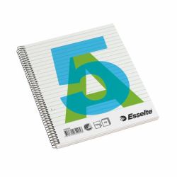 Esselte College Pad A5 quaderno per scrivere 70 fogli Blu, Verde, Bianco (KollegieBlkck A5 70/70 linjera)