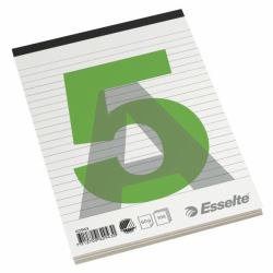 Esselte Stitched Pad A5 quaderno per scrivere 100 fogli Verde, Grigio, Bianco (Esselte - stitched pad - A5 - 100 ark)
