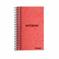 Esselte 13160 quaderno per scrivere 50 fogli Rosso (Esselte spiralnotesblok 127x76mm linie)