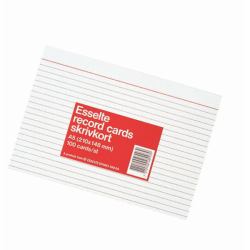 Esselte 28902 quaderno per scrivere Bianco (Skrivkort 8000 A6L linjerat)