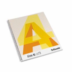 Esselte College Pad A4 quaderno per scrivere 70 fogli Arancione, Bianco, Giallo (KollegieBlkck A4 70/70 rutat e)