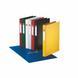 Esselte Standard Ring Binders , PP Black 2 x 25 mm raccoglitore ad anelli A4 Nero (Ringbind Vivida PP A4 2RR 25mm sort)