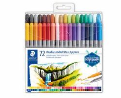 Staedtler 3200 marcatore Fine/Extra grassetto Multicolore 72 pz (STAEDTLER Design Journey - dobbeltspid)