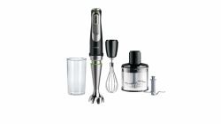 Braun MultiQuick 9 MQ 9135XI 0,6 L Frullatore ad immersione 1200 W Nero, Acciaio inox (Braun Multiquick 9 MQ 9135XI - stavble)