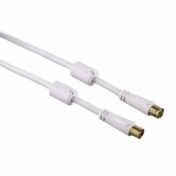 Hama 00122412 cavo coassiale 1,5 m Bianco (Hama antennekabel - 1.5 m)