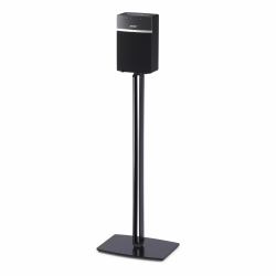 SoundXtra BST10FS1021 supporto da parete per casse acustiche Pavimento Alluminio, Acciaio Nero (SoundXtra Floor Stand - stativ)