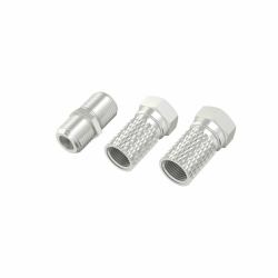 Hama Set adattatori 2 pzz. SAT M e 1 pz. F/F, 6,5 mm (HAMA SAT Adapter Kit F)