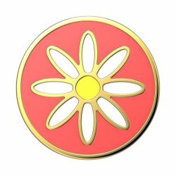 PopSockets PopGrip Enamel Quaint Daisy (PopSockets PopGrip - fingergrip/stÃ¸tte)