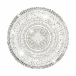 PopSockets Clear Glitter Silver (PopSockets PopGrip - fingergrip/stÃ¸tte)