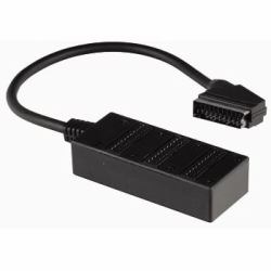 Hama 122226 SCART (Hama Scart Splitter - video / audio de)