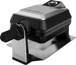 Krups FDD95D 2 waffle 1200 W Nero, Acciaio inox (Krups FDD95D vaffeljern 2 vaffel/vafle)