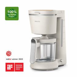 Philips Eco Conscious Edition HD5120/00 Macchina da caffè con filtro, 1,2 l (Philips HD 5120/00 100% biobasierter K)
