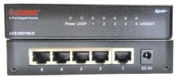 Longshine LCS-GS7105-E switch di rete Non gestito Desktop Nero 